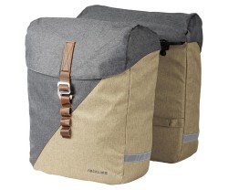 Packväska Racktime Heda 2x12 L svart/brun