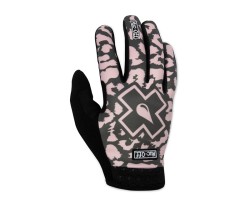 Handskar MUC-OFF MTB Rider Gloves Green/Pink Leopard