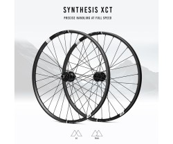 Crankbrothers Hjulset 29" Synthesis XCT 11/12 Speed XD 6-bult 15x110/12x148 mm Carbon TLR svart