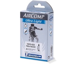 Cykelslang Michelin Aircomp Ultralight 18/23-622 Racerventil 60 mm