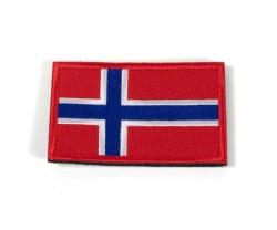 Kraftmark Patch Norwegian Flag 