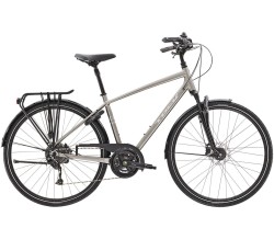 Hybridcykel Trek Verve 3 Equipped grå